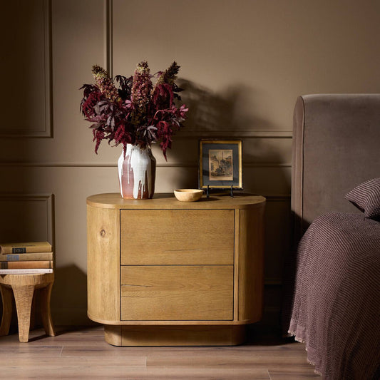 Paden Nightstand - Worn Oak
