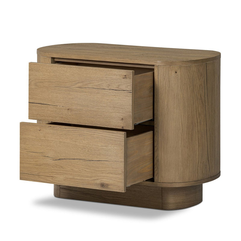 Paden Nightstand - Worn Oak