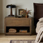 Warby Nightstand - Worn Oak Veneer