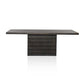 Kelby Dining Table - Carved Vintage Brown