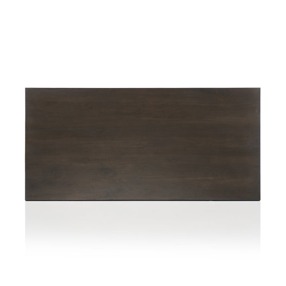 Kelby Dining Table - Carved Vintage Brown