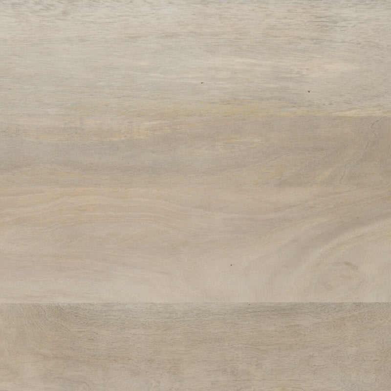 Kelby Bar Cabinet - Light Wash Carved Mango