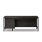Suspension Desk - Smoked Black Veneer