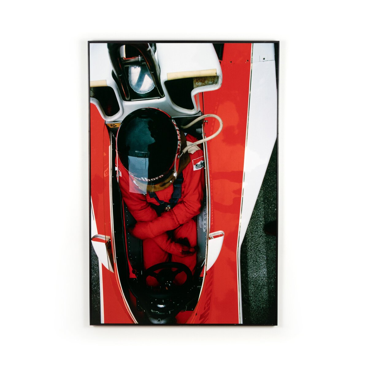 Monaco Grand Prix by Slim Aarons - Black Maple Floater