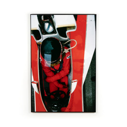 Monaco Grand Prix by Slim Aarons - Black Maple Floater
