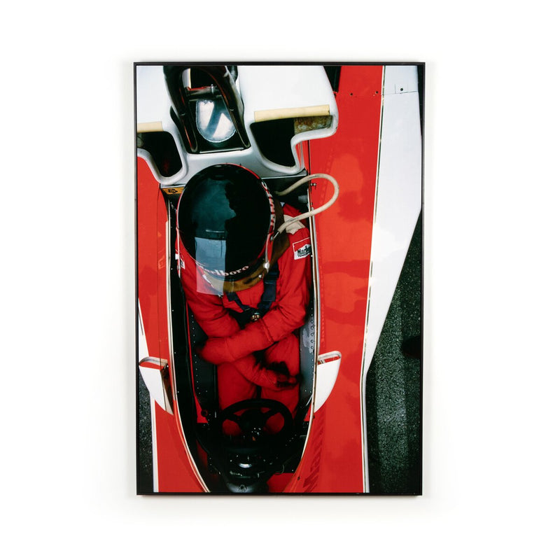 Monaco Grand Prix by Slim Aarons - Black Maple Floater