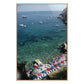 Porto Ercole Beach by Slim Aarons - White Oak Floater