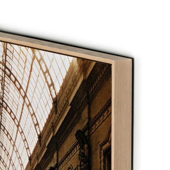 Galleria Vittorio Emanuele II by Slim Aarons - White Oak Floater