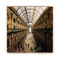 Galleria Vittorio Emanuele II by Slim Aarons - White Oak Floater