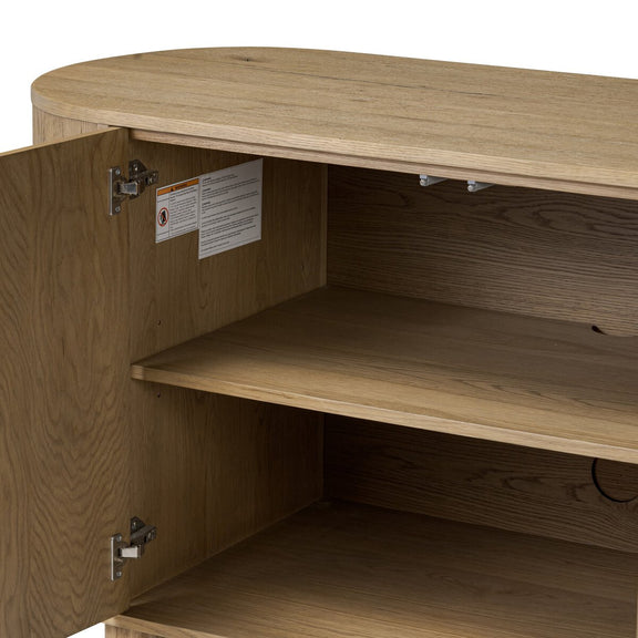 Paden Sideboard - Worn Oak Veneer