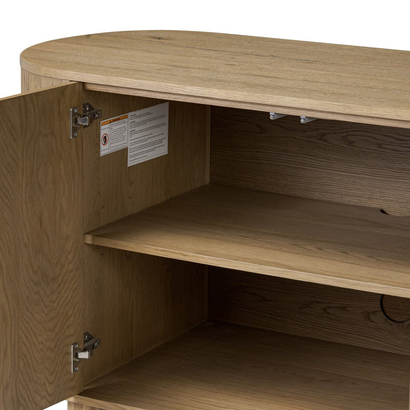 Paden Sideboard - Worn Oak Veneer