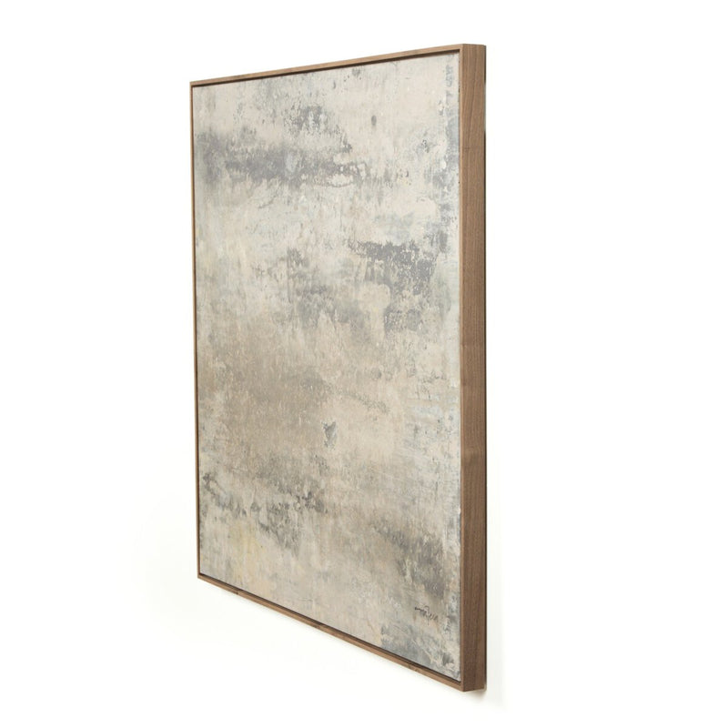 Penumbra I Diptych - Rustic Walnut Floater