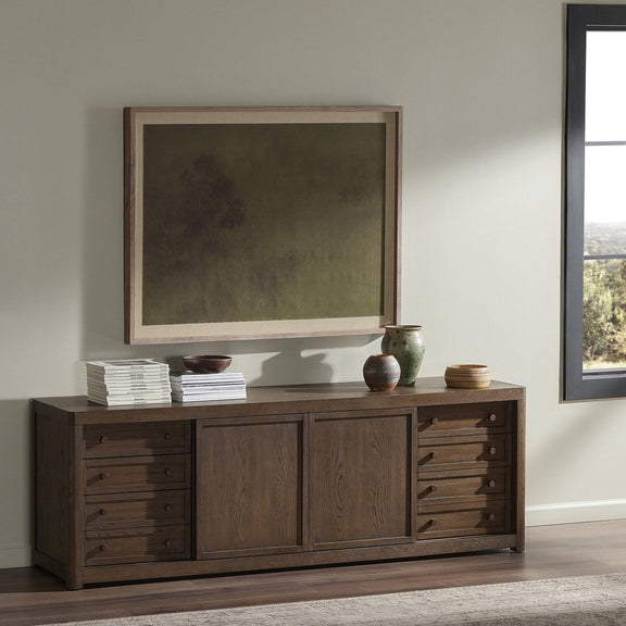 Intertwined by Aileen Fitzgerald - Rustic Walnut