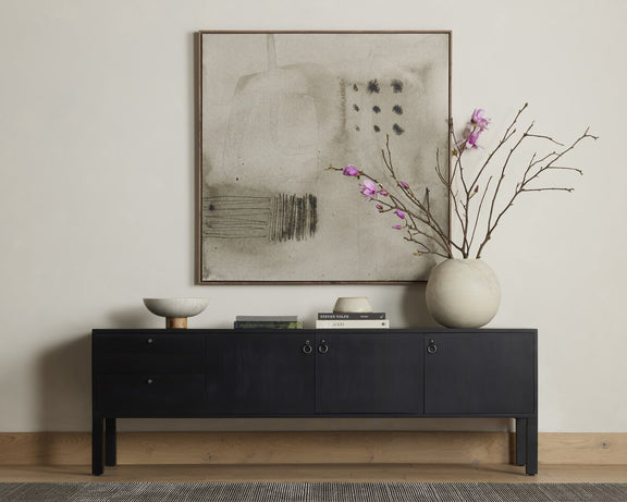 Study VI by Jess Engle - Rustic Walnut Floater
