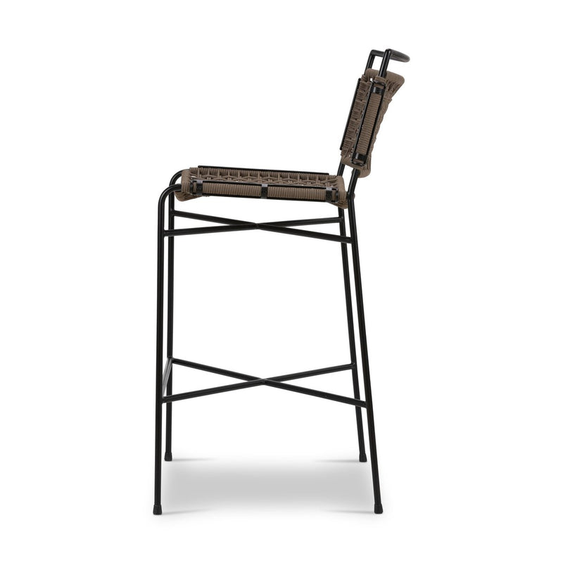 Wharton Outdoor Bar + Counter Stool - Earth Rope