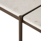 Felix Large Console Table - Antique Brass