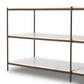 Felix Large Console Table - Antique Brass