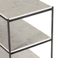 Felix Large Console Table - Hammered Grey