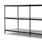 Felix Large Console Table - Hammered Grey