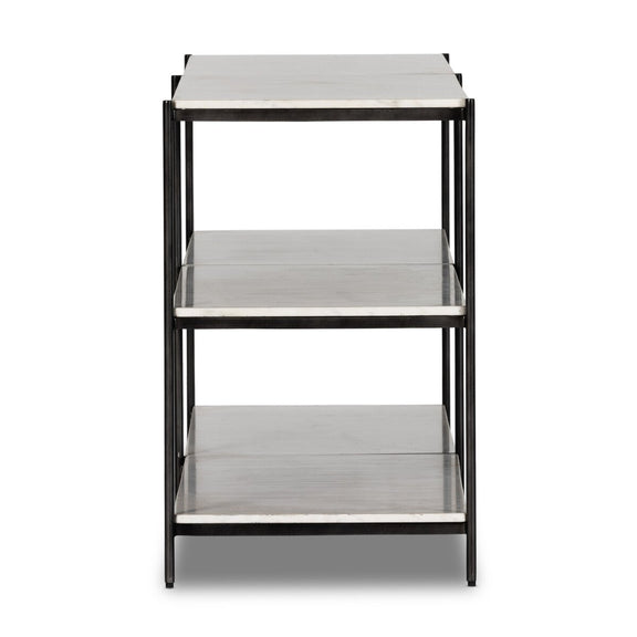 Felix Large Console Table - Hammered Grey