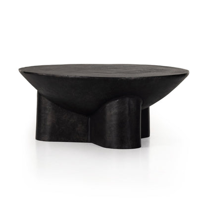 Sante Coffee Table - Raw Black
