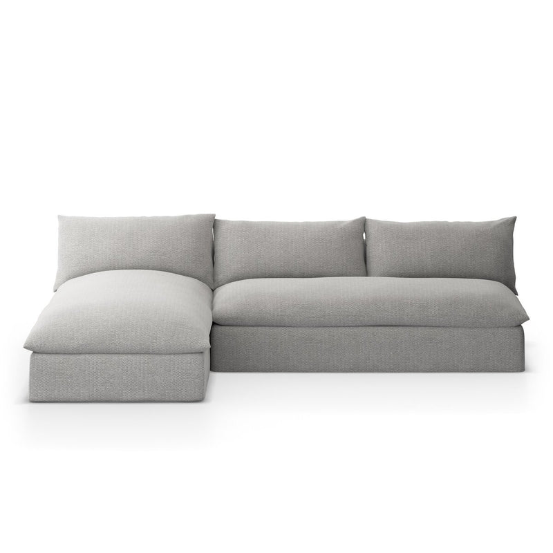 Grant Outdoor 2-Piece Sectional - Faye Ash