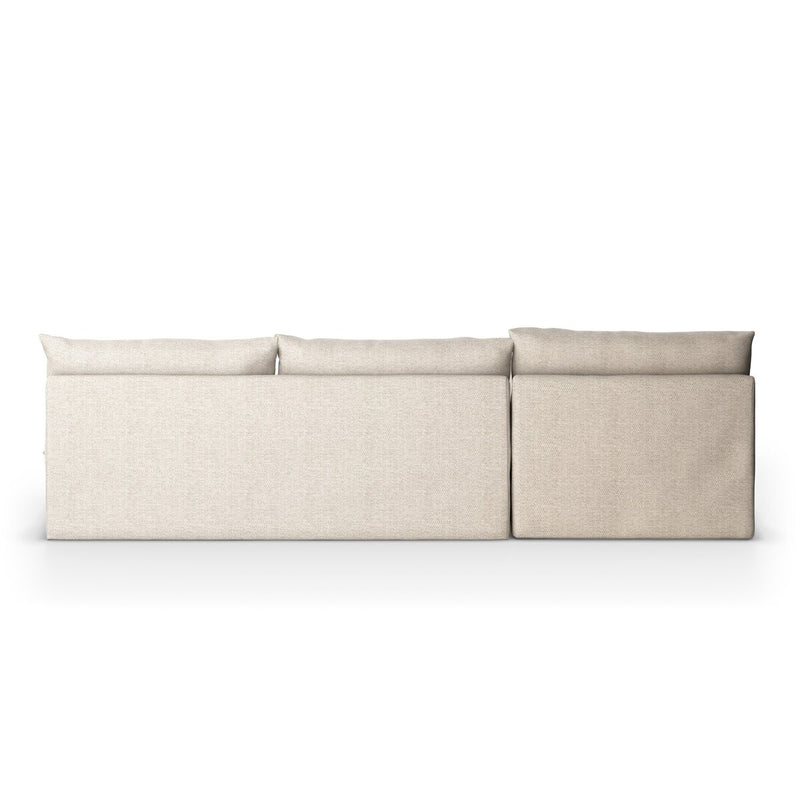 Grant Outdoor 2-Piece Sectional - Faye Sand