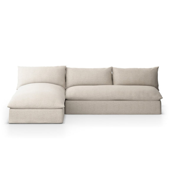 Grant Outdoor 2-Piece Sectional - Faye Sand