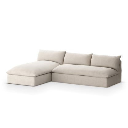 Grant Outdoor 2-Piece Sectional - Faye Sand