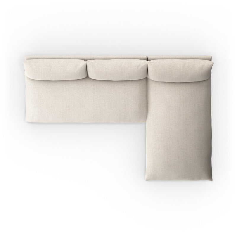 Grant Outdoor 2-Piece Sectional - Faye Sand