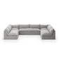 Grant Outdoor 5-Piece Sectional - Faye Ash