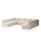 Grant Outdoor 5-Piece Sectional - Faye Sand