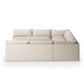 Grant Outdoor 5-Piece Sectional - Faye Sand