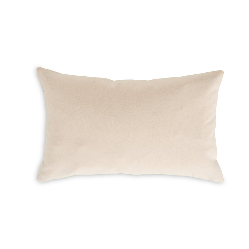 Handwoven Chiapas Pillow - Ivory Cotton