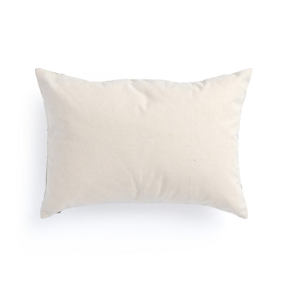 Handwoven Merido Pillow - Beige - Beige Cotton