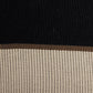 Handwoven Merido Pillow - Black - Beige Cotton
