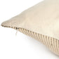 Handwoven Merido Pillow - Beige - Beige Cotton