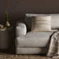 Handwoven Merido Pillow - Beige - Beige Cotton