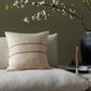 Handwoven Merido Pillow - Beige - Beige Cotton