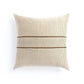 Handwoven Merido Pillow - Beige - Beige Cotton