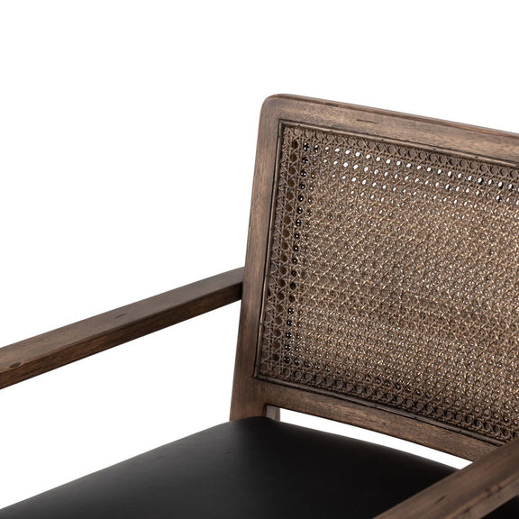Xavier Dining Armchair - Carson Black