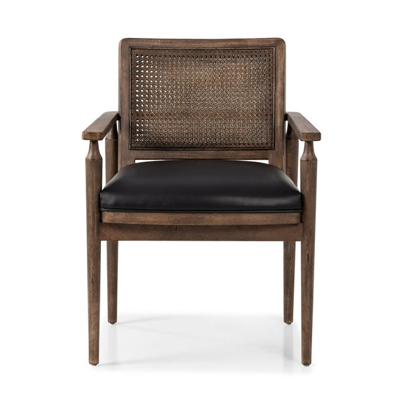 Xavier Dining Armchair - Carson Black