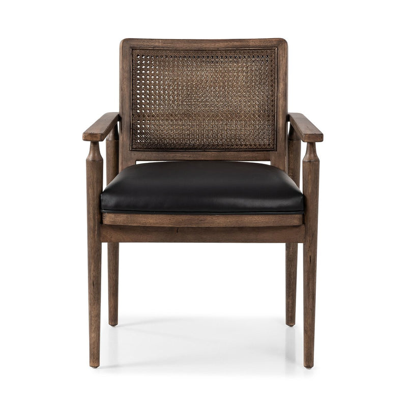 Xavier Dining Armchair - Carson Black