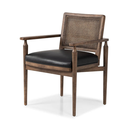 Xavier Dining Armchair - Carson Black