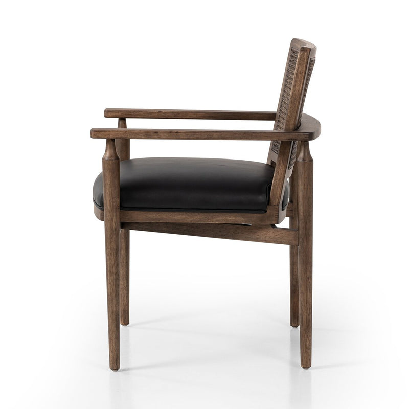 Xavier Dining Armchair - Carson Black