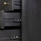 Sullivan Nightstand - Brushed Black Acacia Solid