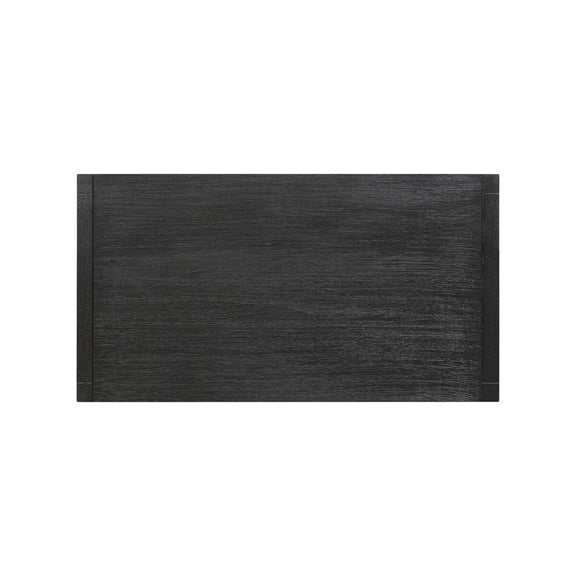 Sullivan Nightstand - Brushed Black Acacia Solid