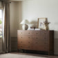Sullivan 10 Drawer Dresser - Saddle Tan