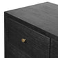 Sullivan 10 Drawer Dresser - Brushed Black Acacia Solid