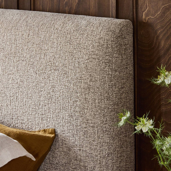 Quincy Bed - Plushtone Linen